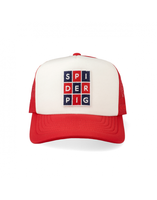Spider Pig Blue Red Beard Snapback Cap Spider Pig Blue Red Beard Snapback Cap