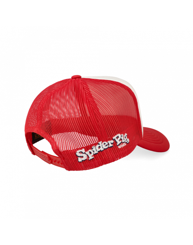Spider Pig Blue Red Beard Snapback Cap Spider Pig Blue Red Beard Snapback Cap