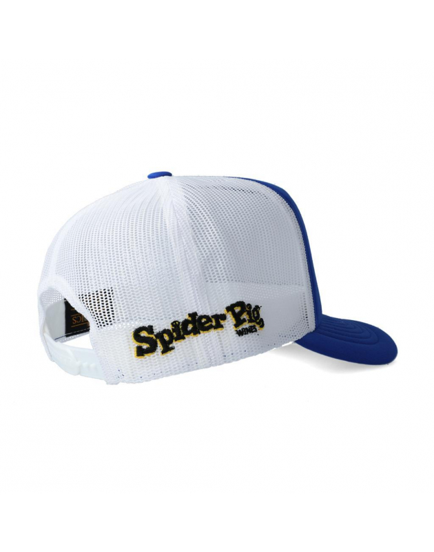 Spider Pig Blue Naked Pig Snapback Cap Spider Pig Blue Naked Pig Snapback Cap
