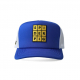 Spider Pig Blue Bumble Bee Snapback Cap Spider Pig Blue Bumble Bee Snapback Cap