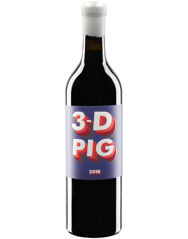 Spider Pig 3-D Pig Red Blend 2018 Spider Pig 3-D Pig Red Blend 2018