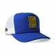 Spider Pig Blue Bumble Bee Snapback Cap Spider Pig Blue Bumble Bee Snapback Cap